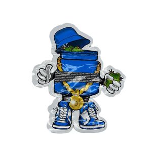 Cookies 1lb Big Die Cut Mylar Bags Wholesale